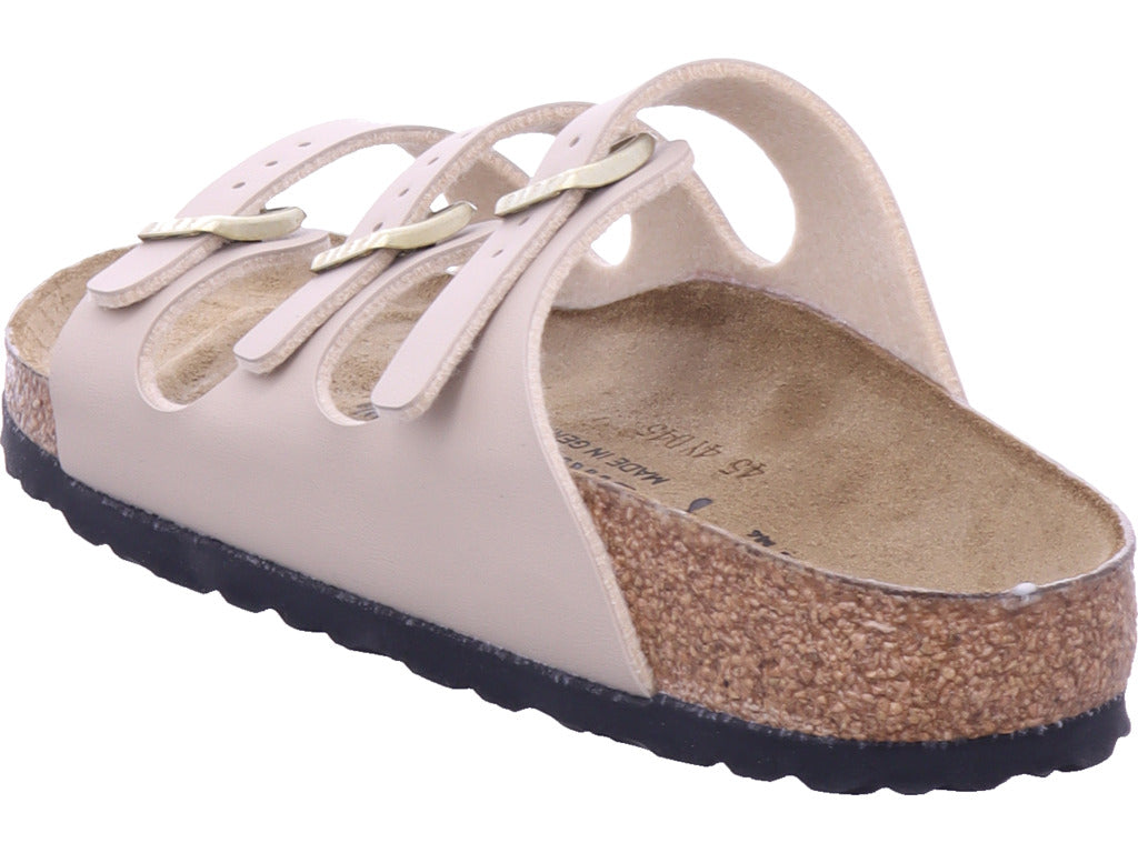 Birkenstock women's Florida Birko Flor in beige