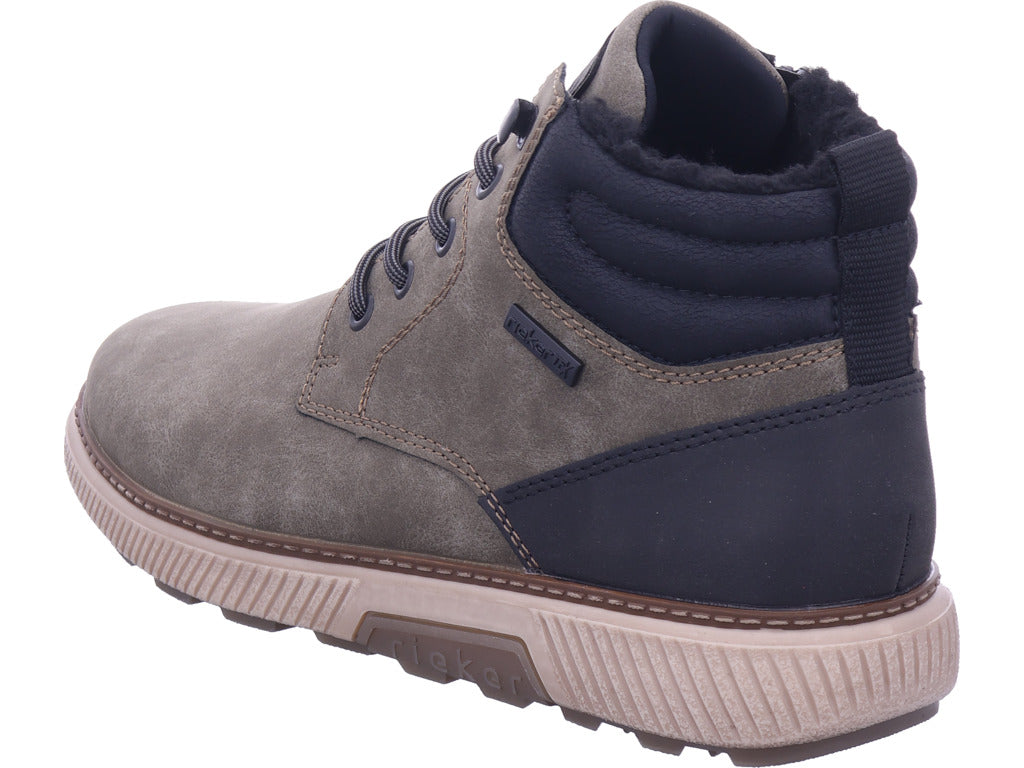 Rieker Herren Schnürstiefel Hwk Herren Stiefel in braun