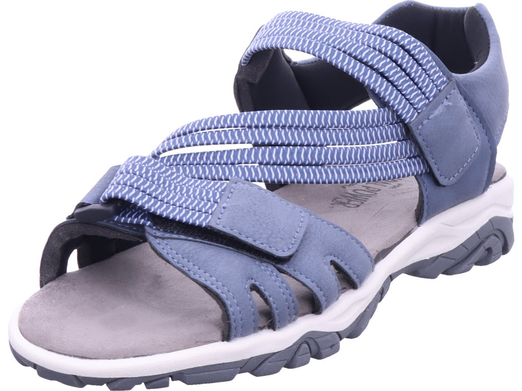 shoe-world Damen   in blau