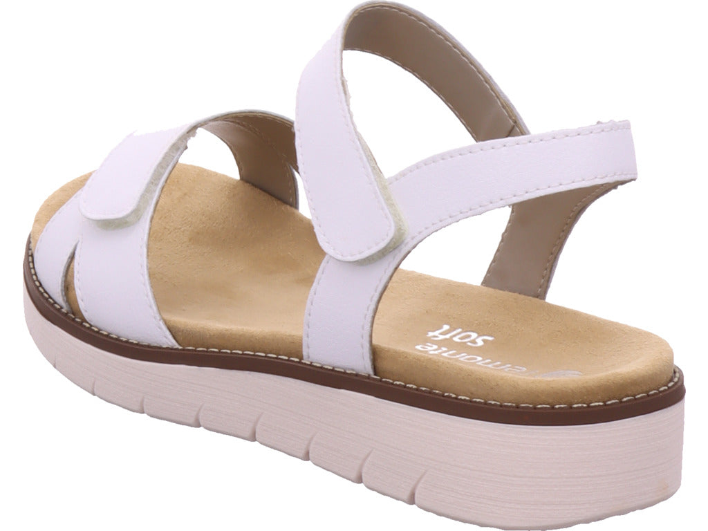 Remonte Damen Sandalette Remonte Sandale in weiß
