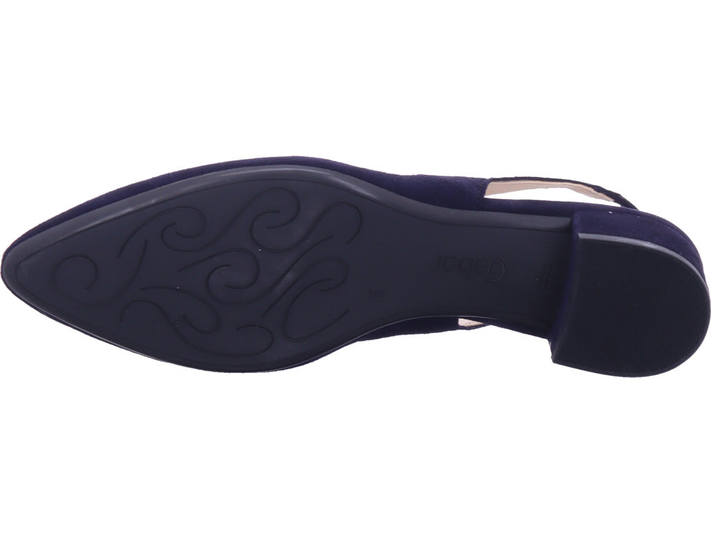 Gabor Damen Pump  in blau