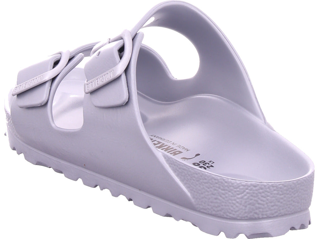 Birkenstock Damen Pantolette Metallic Silver in sonstige