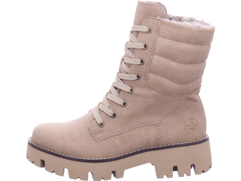 Dámské kotníkové boty Rieker Hwk v hnědé barvě