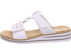 Rieker Damen Pantolette Fsk Damen Sandalen in weiß