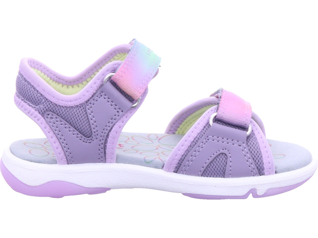 Dívčí sandály Legero Pebbles ve fialové barvě