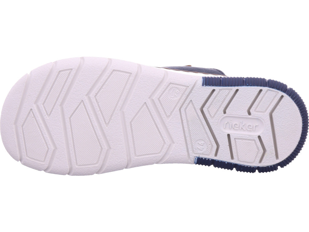 Rieker Herren Pantolette Fsk Herren Sandalen in blau
