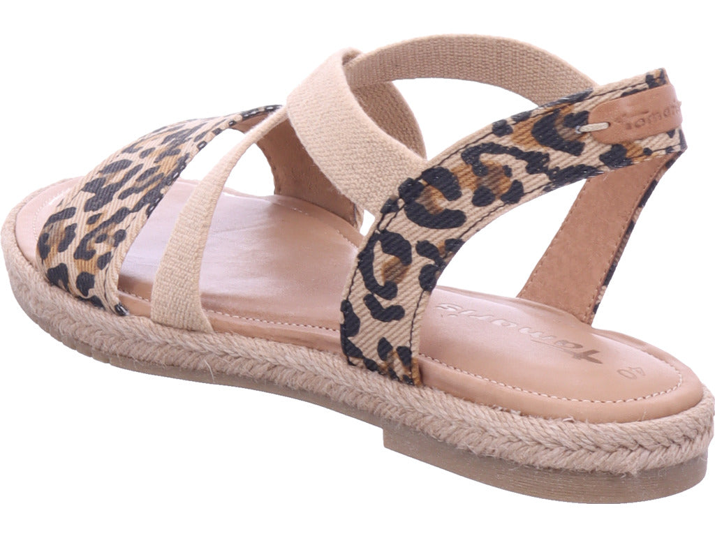 Tamaris Damen Sandalette  in braun