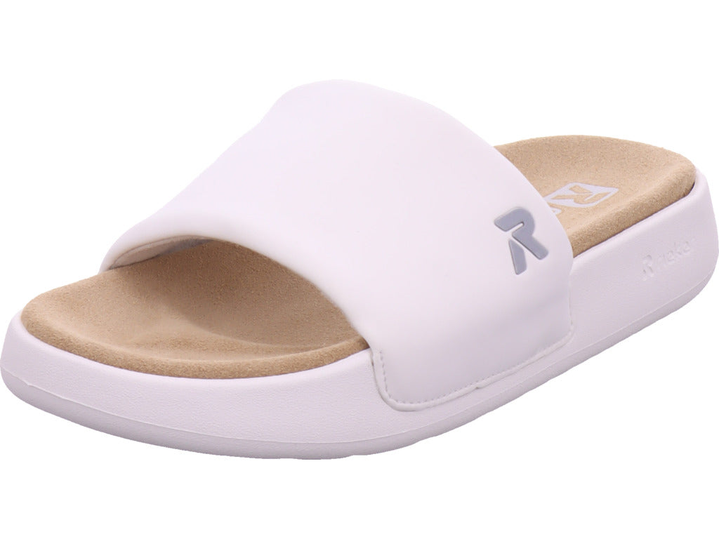 Rieker Damen  Fsk Damen Sandalen in weiß