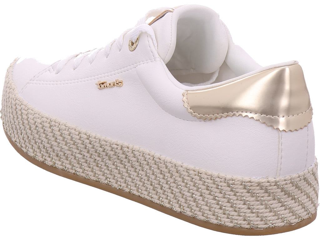 Tamaris Damen Sneaker  in weiß