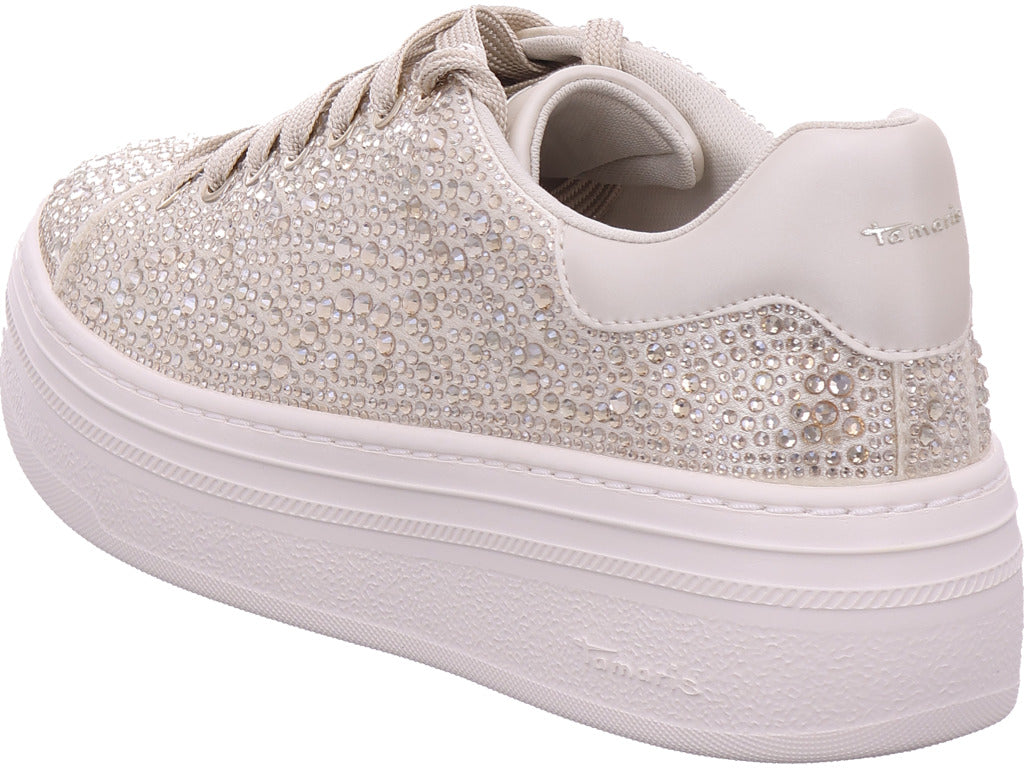 Dámské tenisky Tamaris ve zlaté barvě