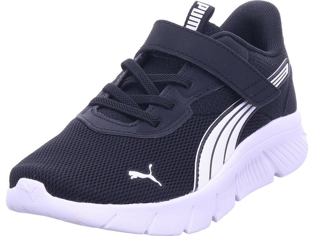 Puma Jungen Sportschuh Flexfocus Modern Ac in schwarz