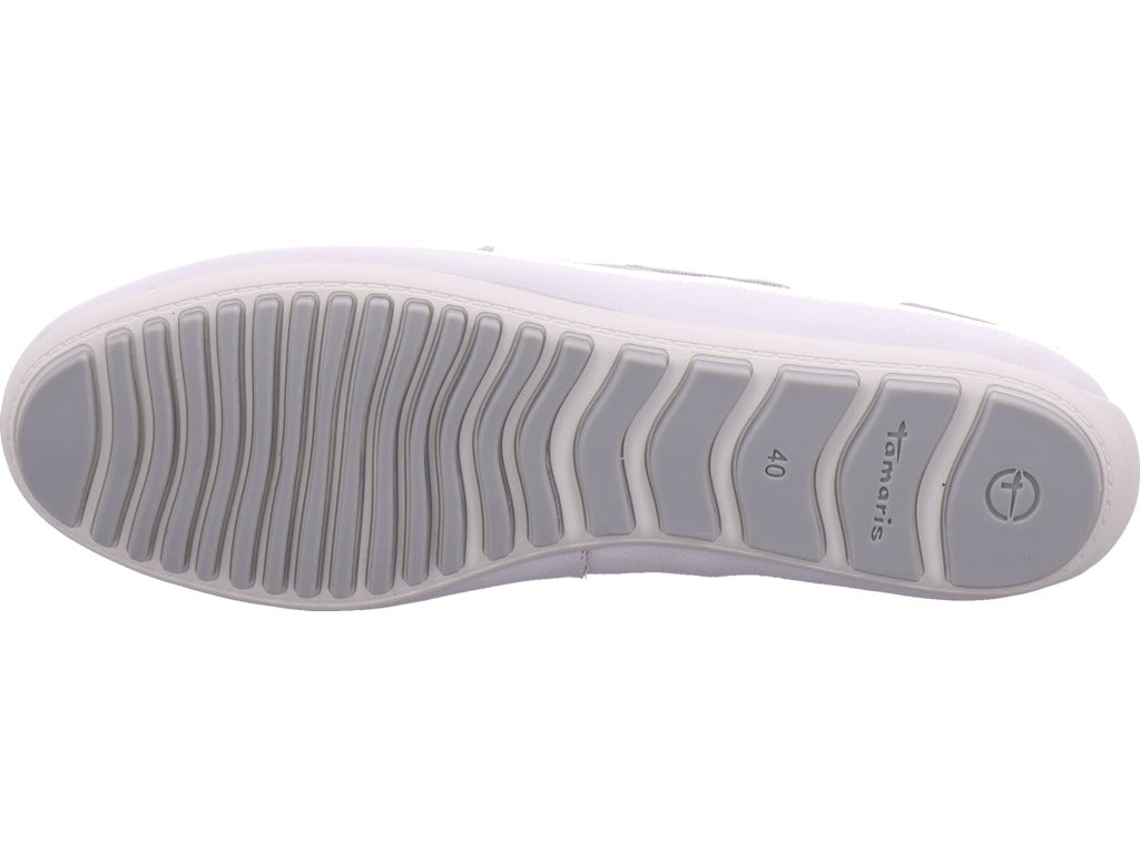 Tamaris Damen Slipper  in weiß