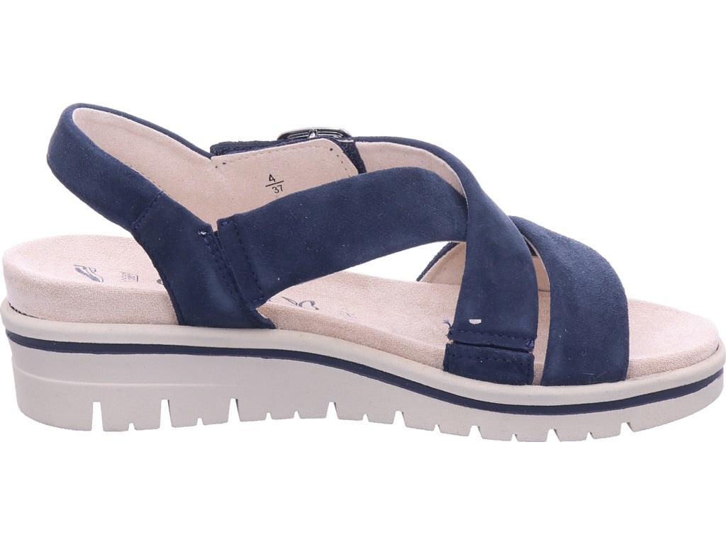 Dámské sandály Caprice v modré barvě