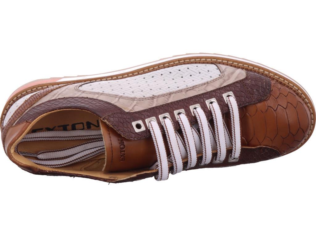 EXTON Herren Halbschuh  in braun