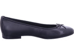 Tamaris Damen Ballerina  in schwarz