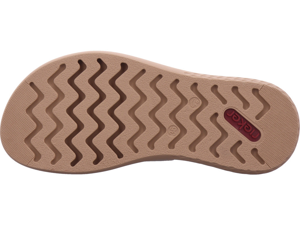 Rieker Damen  Fsk Damen Sandalen in beige