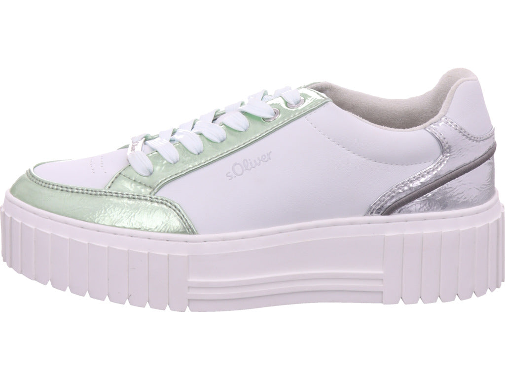 s.Oliver Damen Sneaker  in weiß