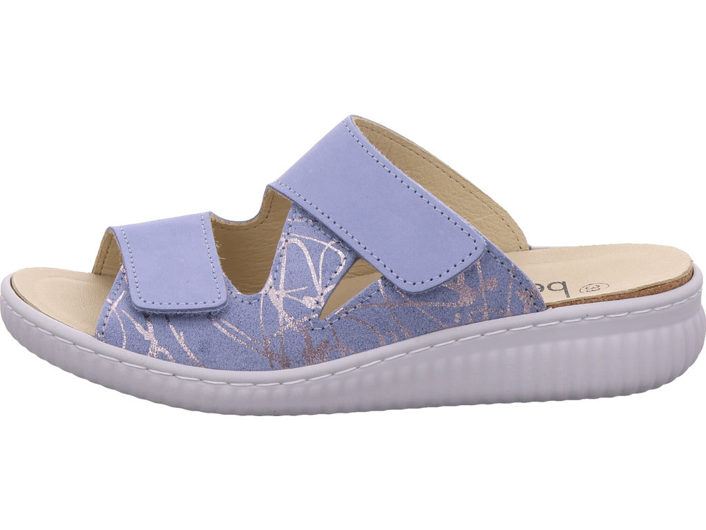 Dámské pantofle Portina v modré barvě