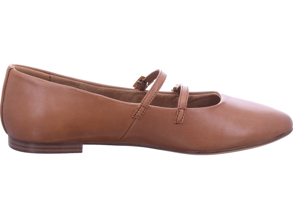 Tamaris Damen Ballerina  in braun