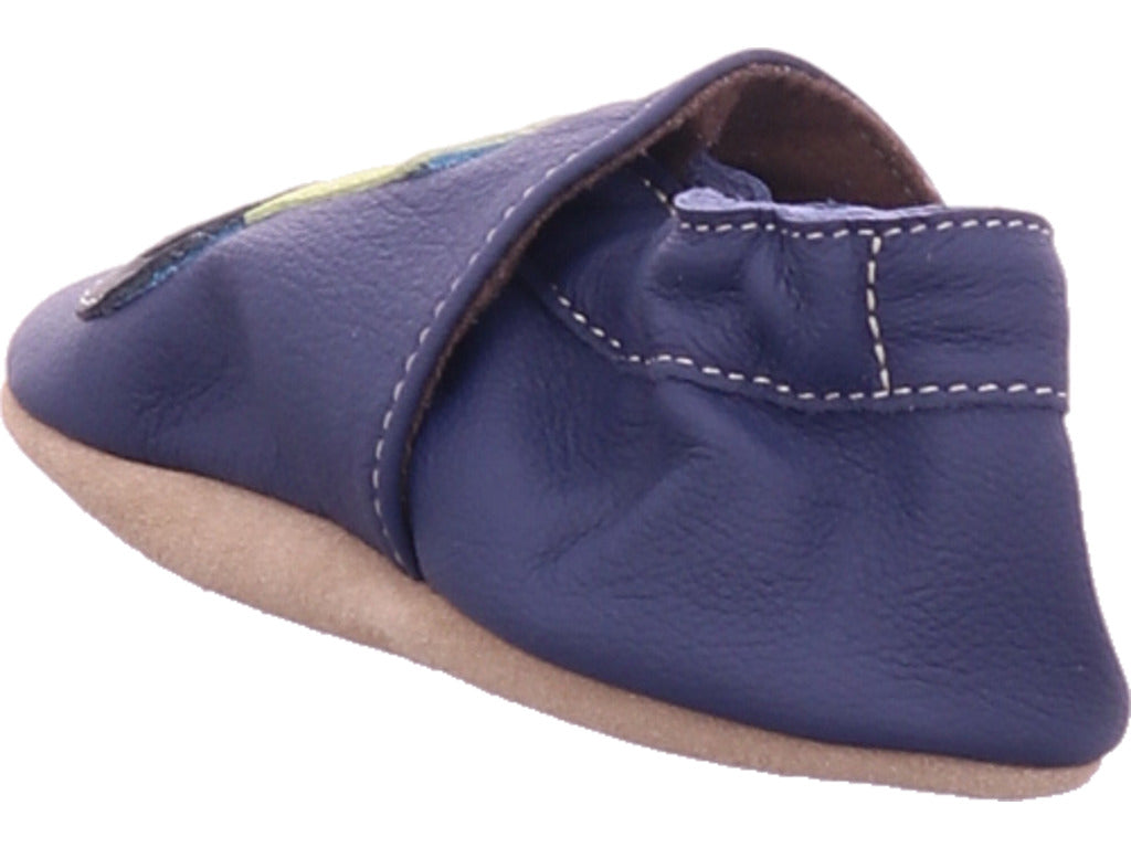 Beck Gymnas Jungen Hausschuh  in blau