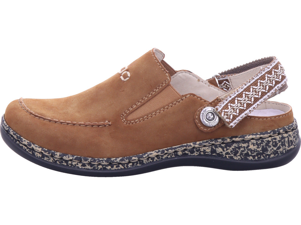 Rieker Damen  Fsk Damen Halbschuhe in braun