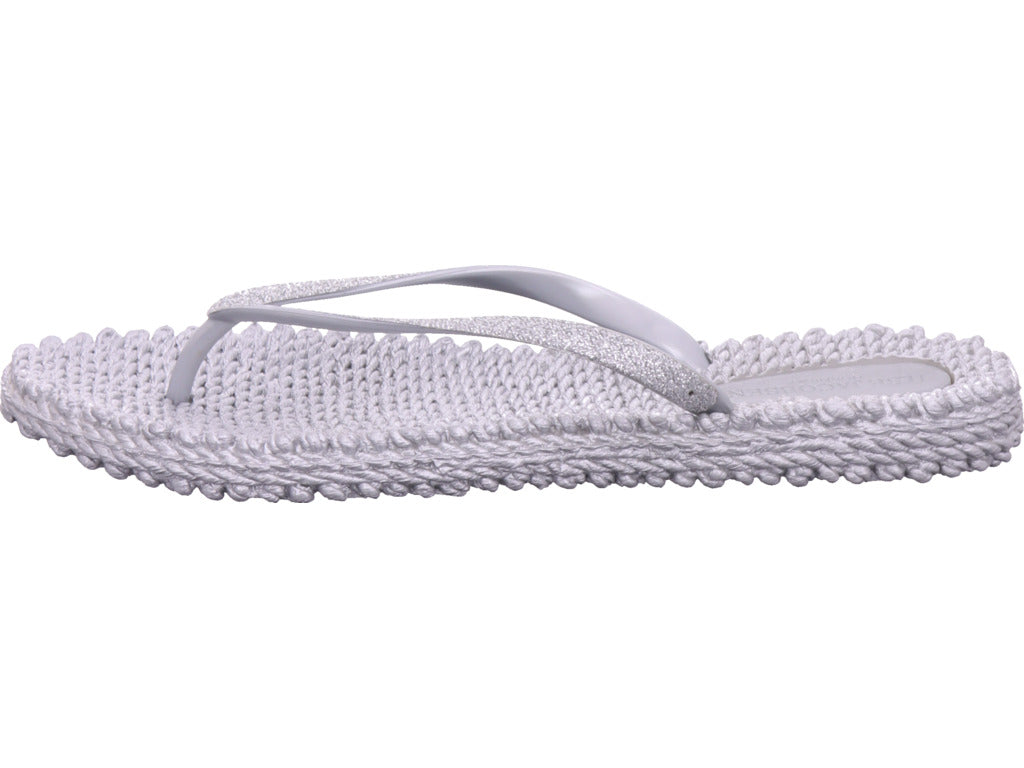 Ilse Jacobsen Damen Pantolette  in silber