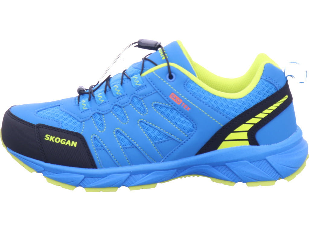 Pánské turistické boty Skogan v modré barvě