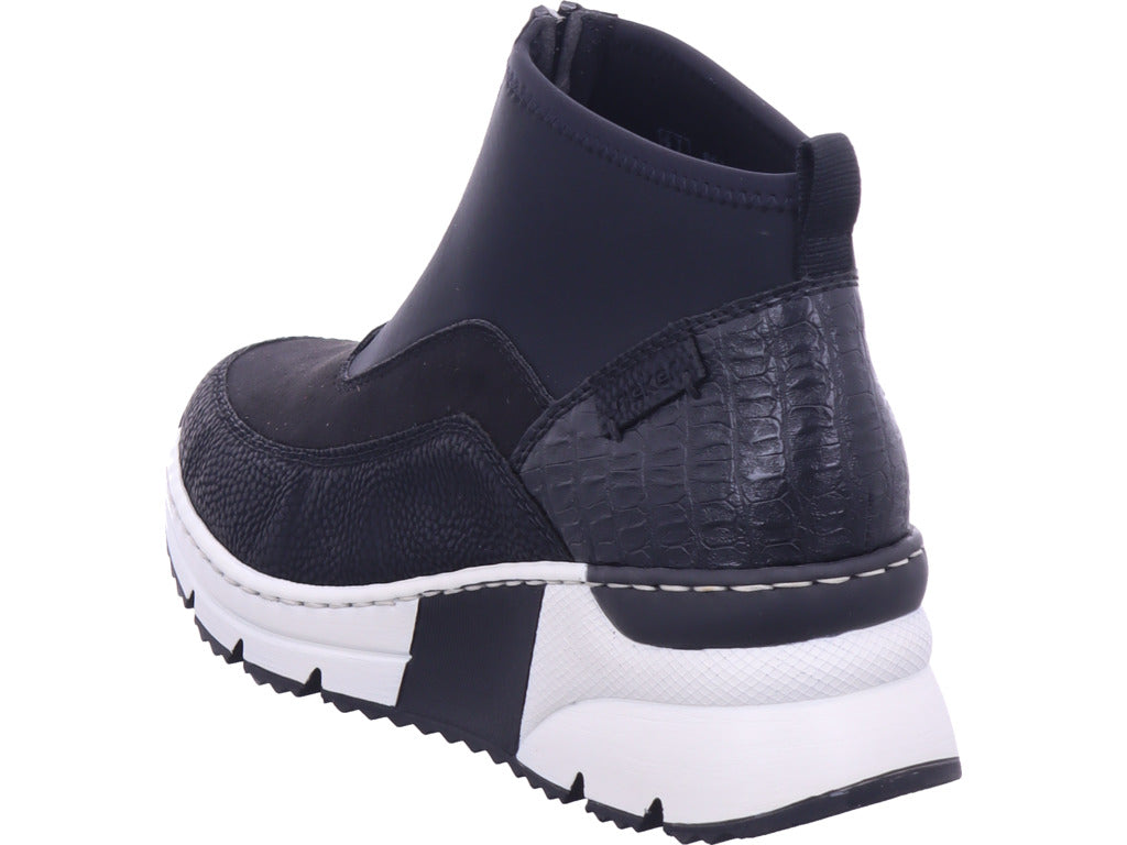 Rieker women's sneakers Hwk women's boots in black