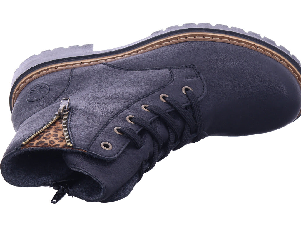 Dámské kalhotové kozačky Rieker Hwk Dámské kozačky v černé barvě