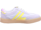 La Strada Damen Sneaker Yellow-Micro in grau