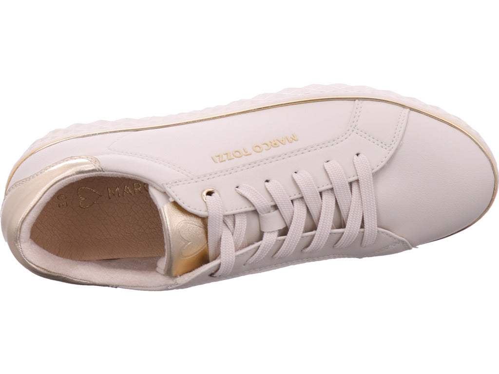 Marco Tozzi women's sneakers in beige