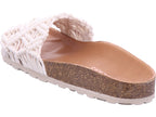 Verbenas Damen Pantolette  in beige