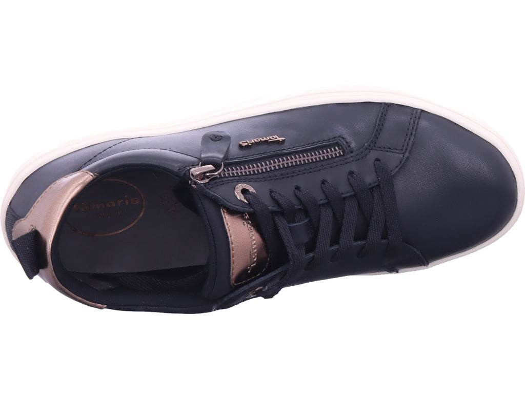 Tamaris Comfort Damen Sneaker  in schwarz