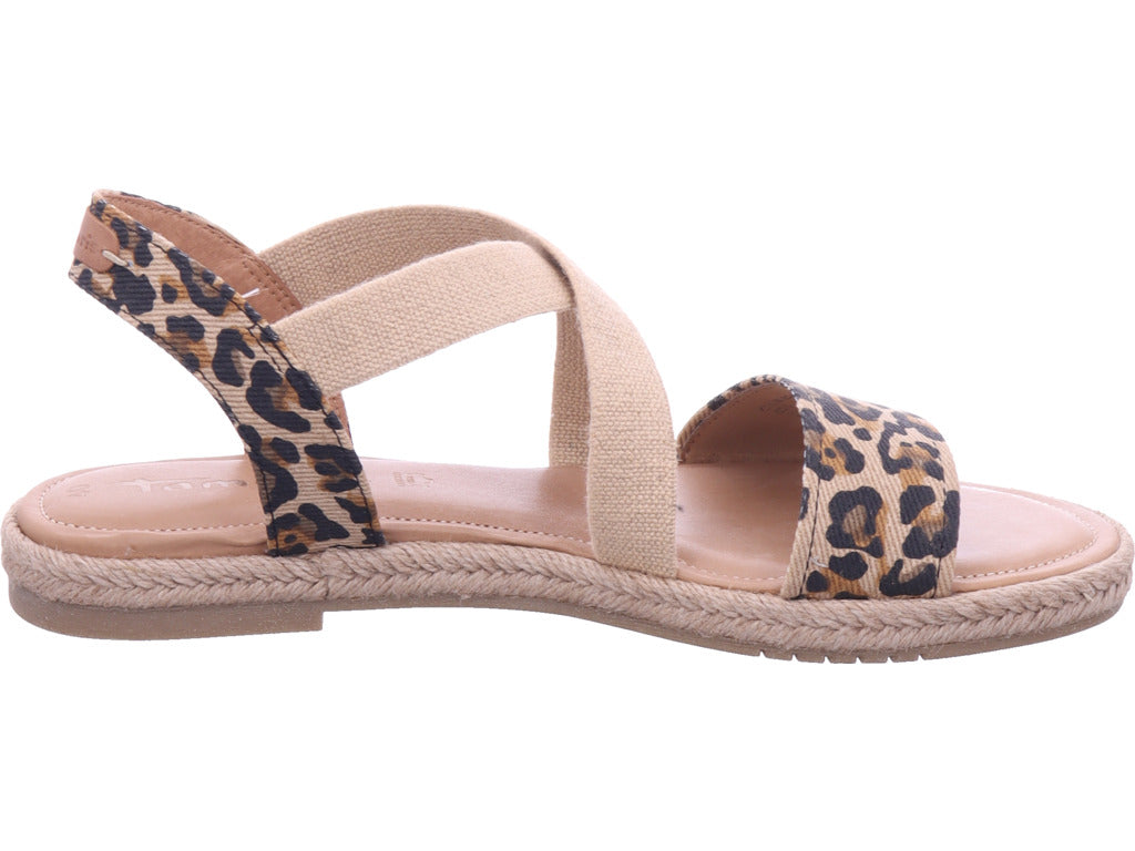 Tamaris Damen Sandalette  in braun