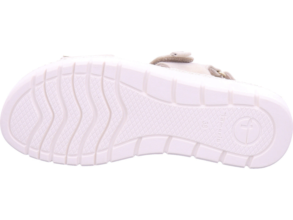 Tamaris Damen Sandalette  in gold