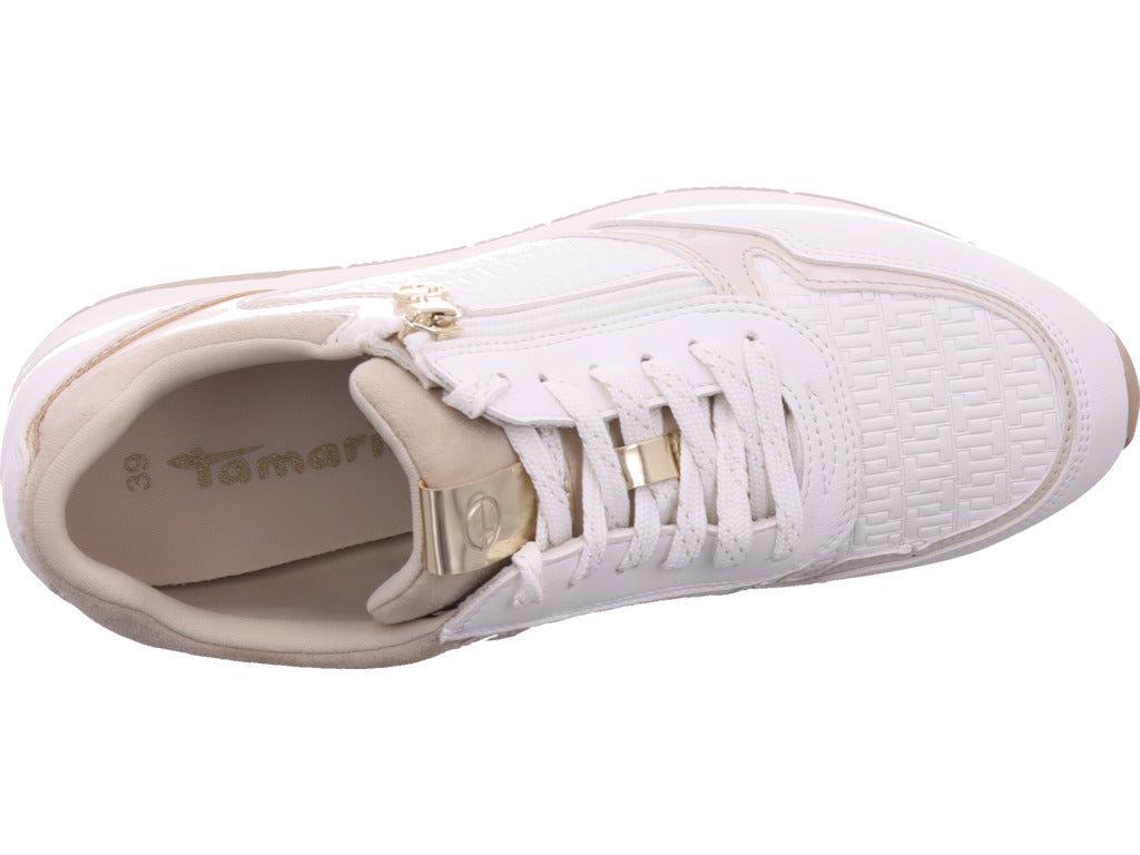 Tamaris Damen Sneaker  in weiß