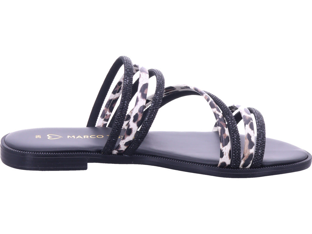 Marco Tozzi Damen Pantolette  in schwarz