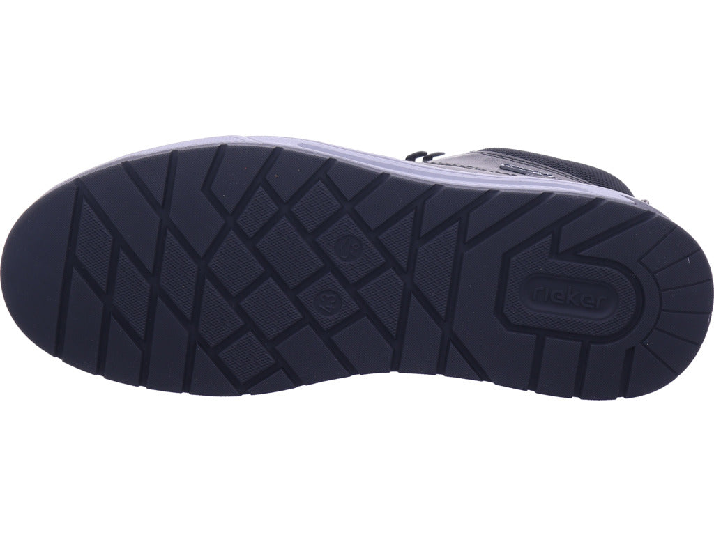 Rieker Herren Schnürstiefel Hwk Herren Stiefel in grau