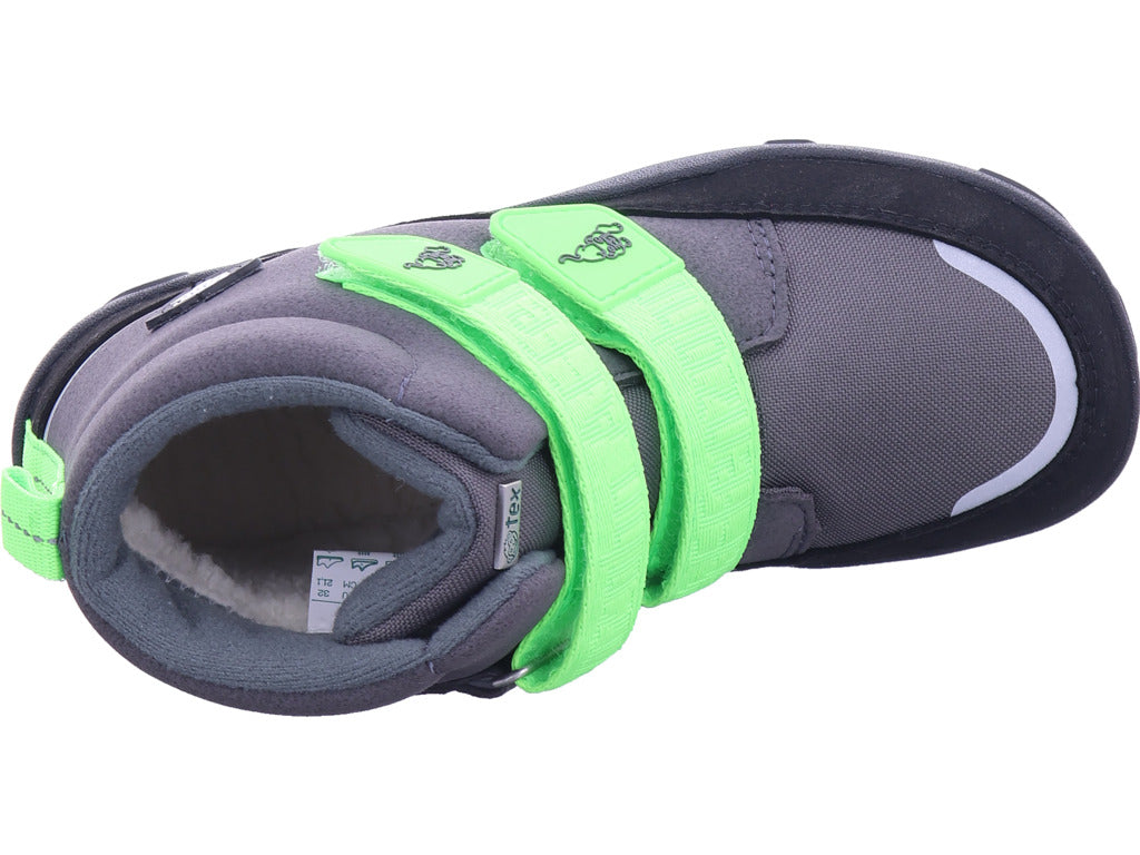 Affenzahn Jungen Moonboot Panther in grau