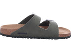 Pánské pantofle Birkenstock Arizona Vegan Synthetics Deser zelené