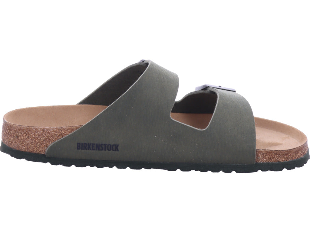 Pánské pantofle Birkenstock Arizona Vegan Synthetics Deser zelené