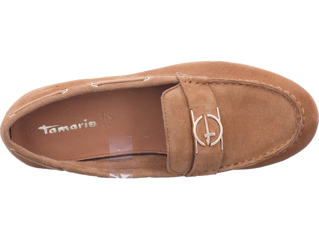Tamaris women's slippers in brown