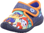 Leomil Jungen Hausschuh Paw in blau