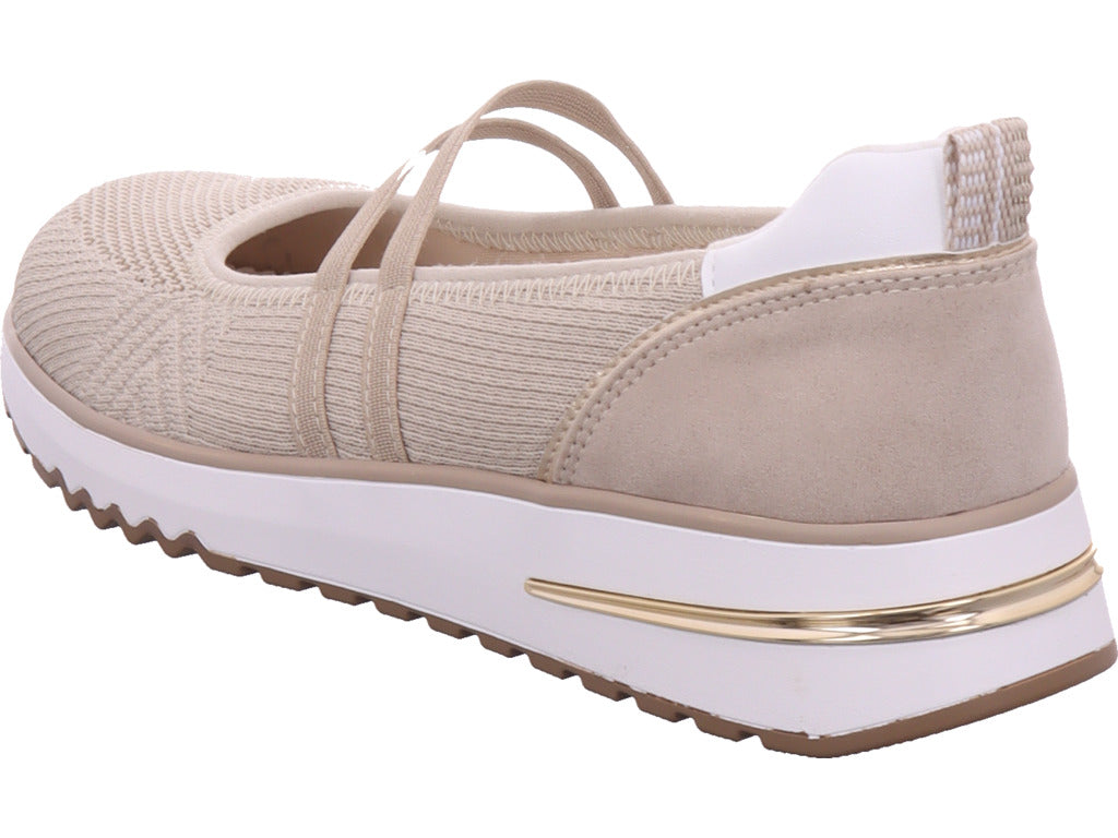 Marco Tozzi Damen Slipper  in beige