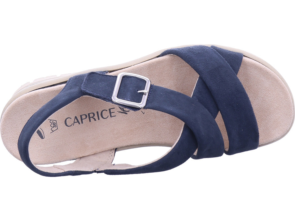 Dámské sandály Caprice v modré barvě