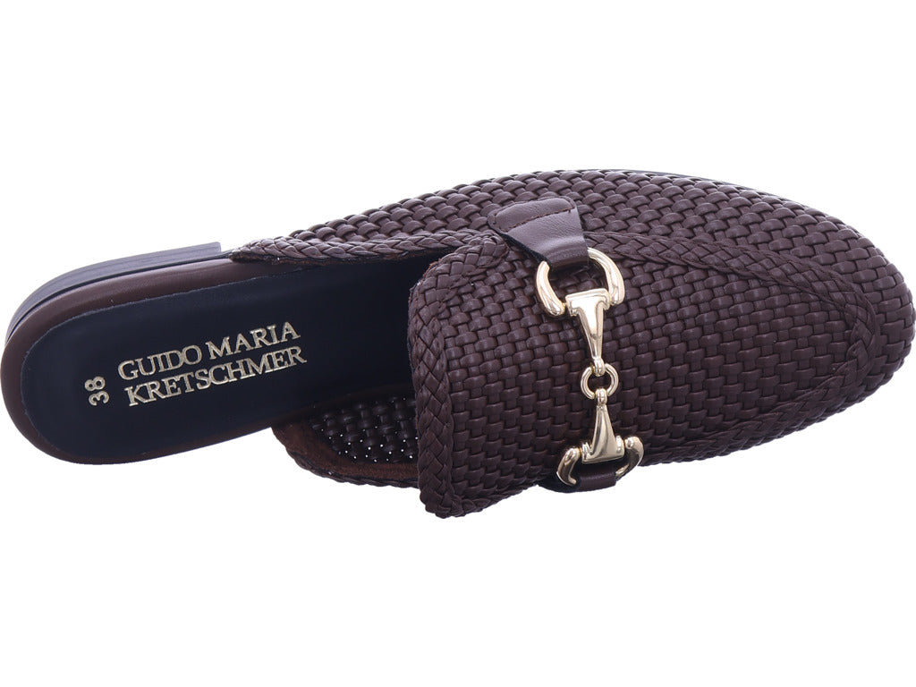 Marco Tozzi Damen Sabot  in braun