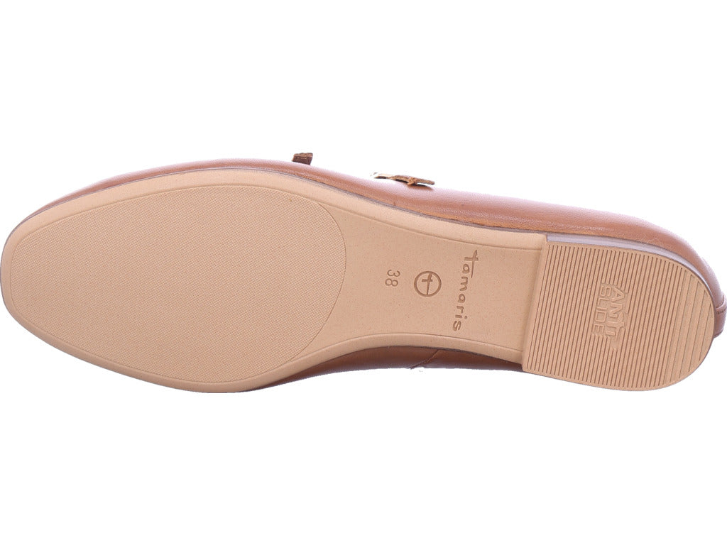 Tamaris Damen Ballerina  in braun
