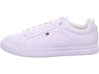 Tommy Hilfiger Herren Sneaker Icon Court Light Ess in weiß
