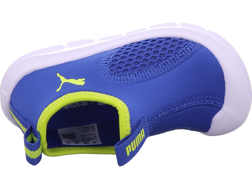 Puma Boys' Fun Racer Water Sandal in blue