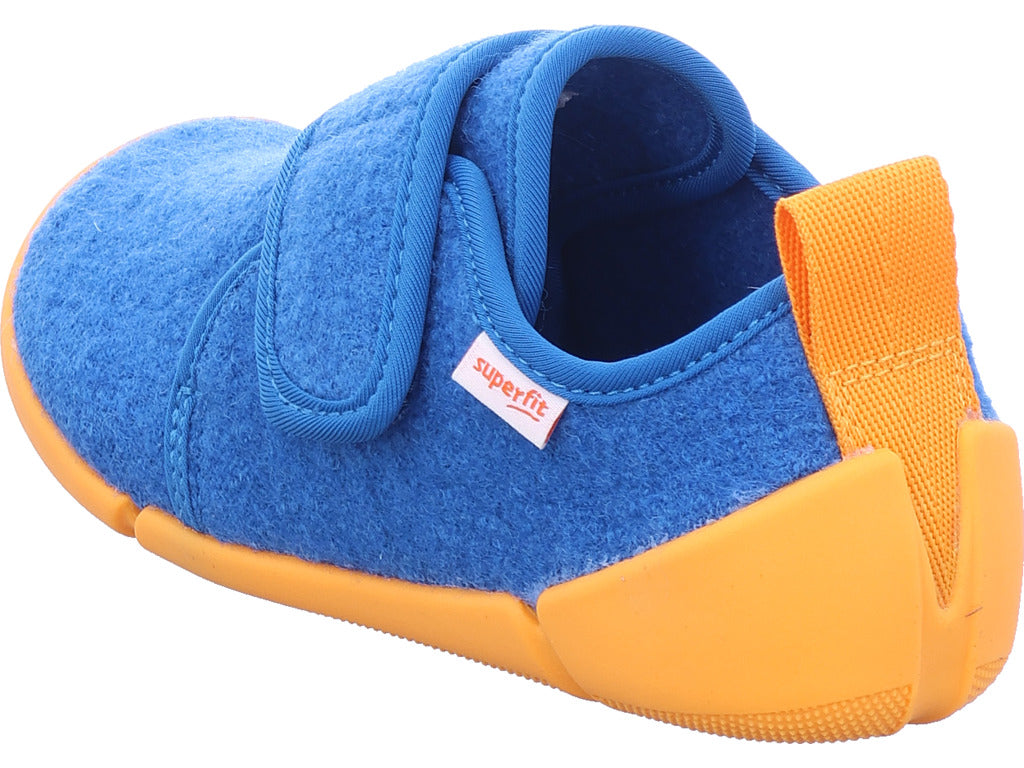 Legero Unisex - Dětské pantofle Venti Barfuss v modré barvě